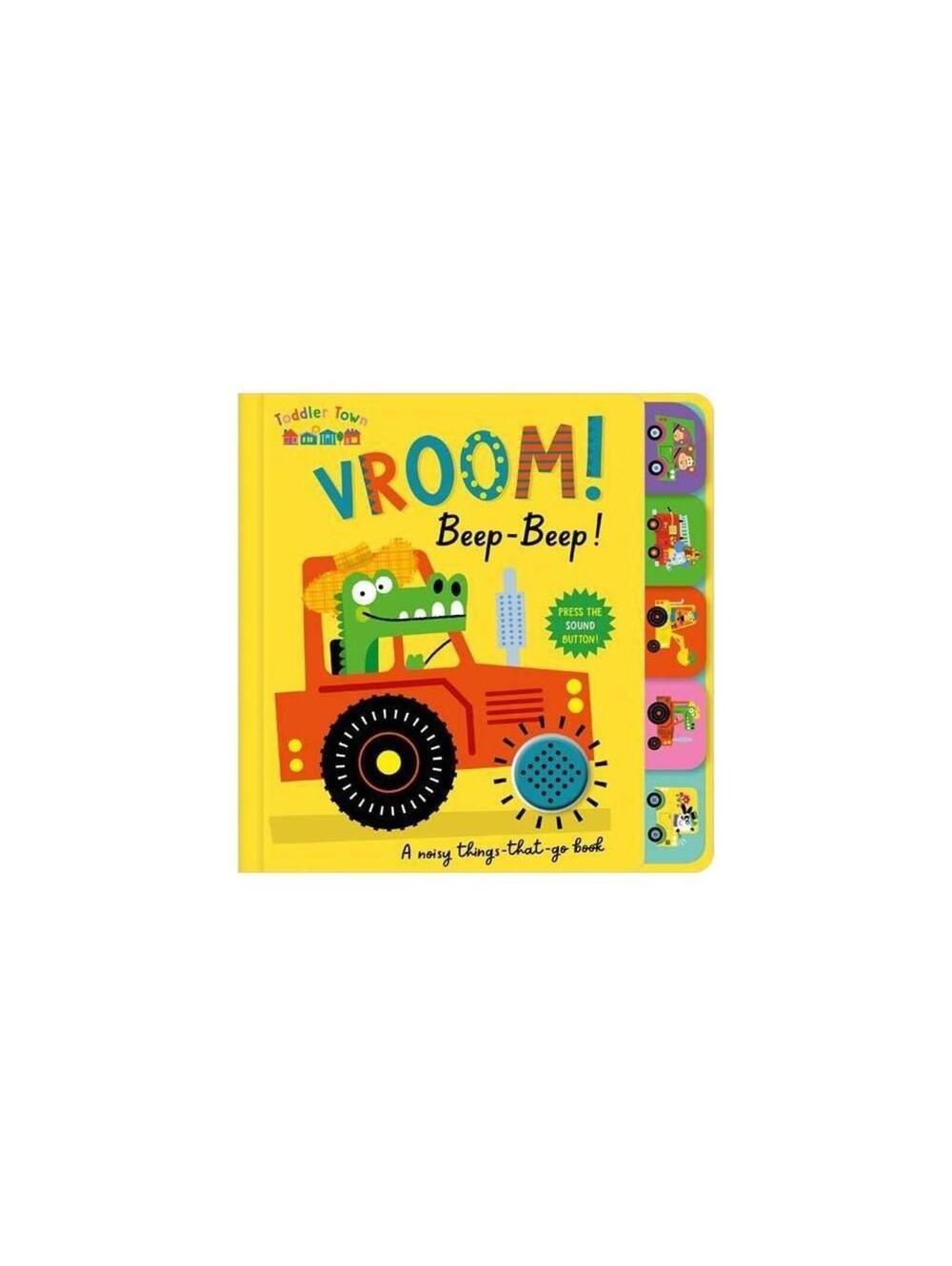 Toddler Town Vroom! Beep-Beep! - by Alexander Cox (Board Book)